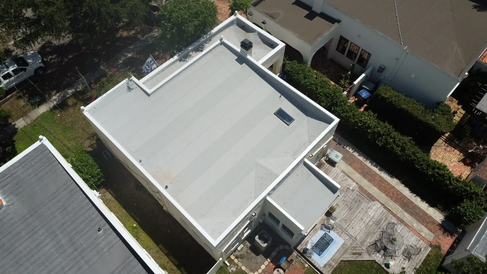 Commercial Roof Flashing Failure Repair in Carrollton, TX