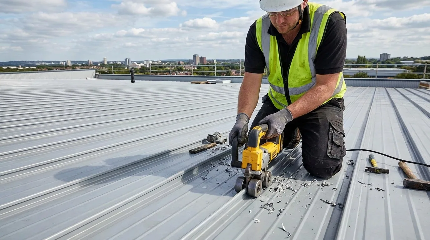 Commercial Edge Metal, Coping, and Gutters in Carrollton, TX