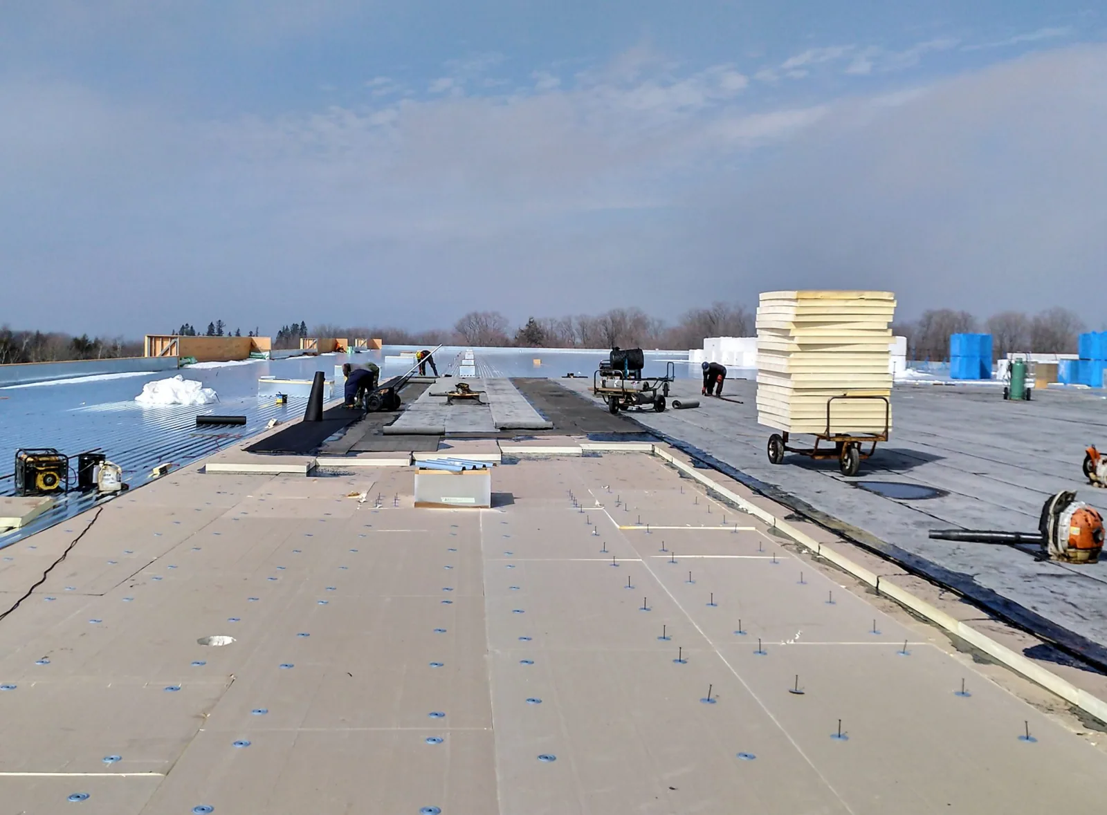 Commercial Roof Insulation and Cover Board in Carrollton, TX
